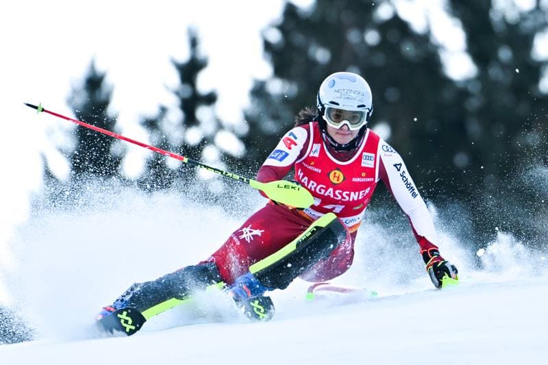 Alpine Skiing. Audi FIS World Cup. Women's Slalom. 04.01.2026