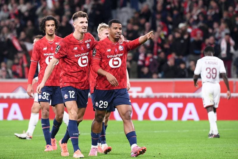 Football. Ligue 1 McDonald's. LOSC Lille - FC Metz. 26.10.2025
