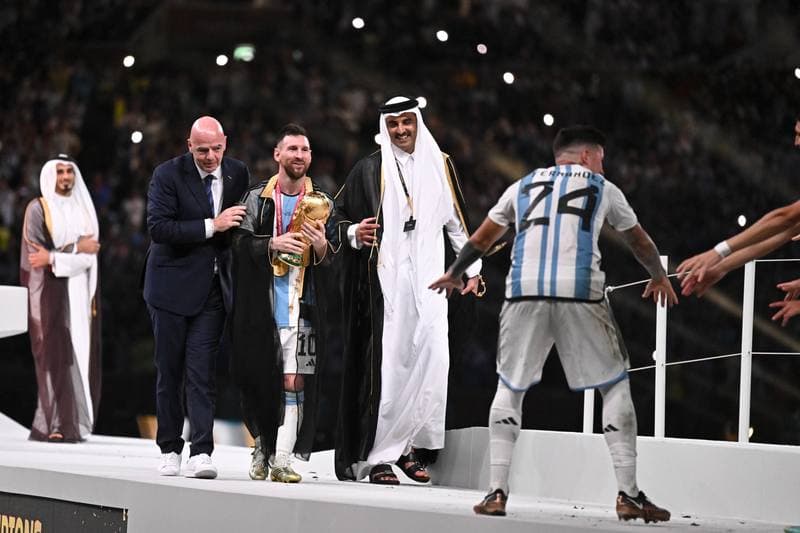 Football. FIFA World Cup. Argentina - France. 18.12.2022