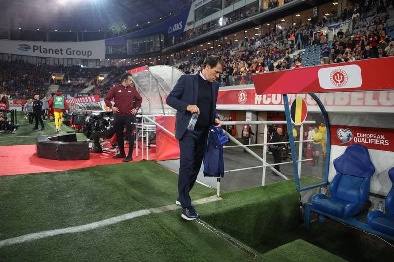 Football. FIFA World Cup Qualifiers. Belgium - North Macedonia. 10.10.2025