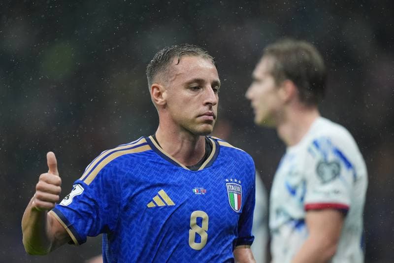Football. FIFA World Cup Qualifiers. Italy - Norway. 16.11.2025