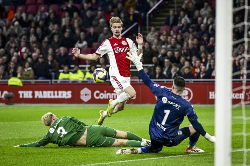 Football. Eredivisie. AFC Ajax - FC Groningen. 30.11.2025
