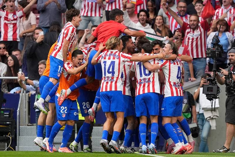 Football. La Liga. Atletico Madrid - Real Madrid. 27.09.2025