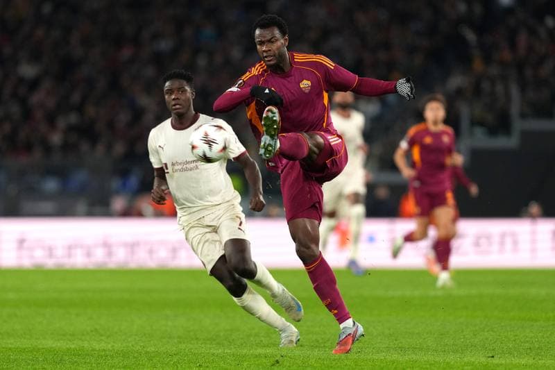 Football. UEFA Europa League. AS Roma - FC Midtjylland. 27.11.2025