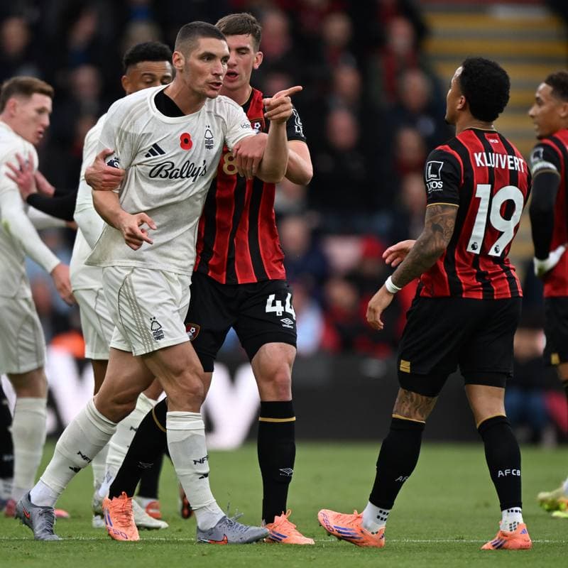 Football. Premier League. Bournemouth - Nottingham Forest. 26.10.2025
