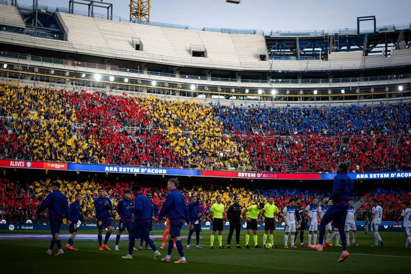 Football. La Liga. FC Barcelona - Deportivo Alaves. 29.11.2025