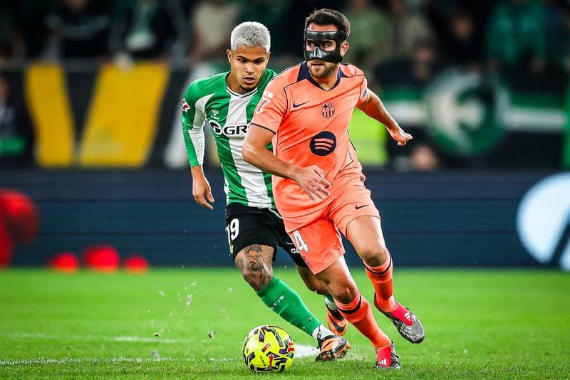 Football. La Liga. Real Betis - FC Barcelona. 06.12.2025