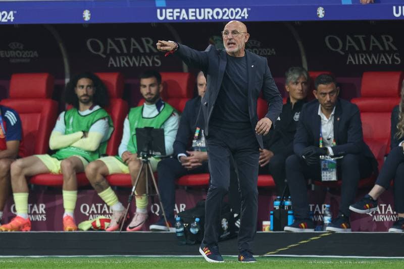 Football. UEFA EURO 2024. Albania - Spain. 24.06.2024