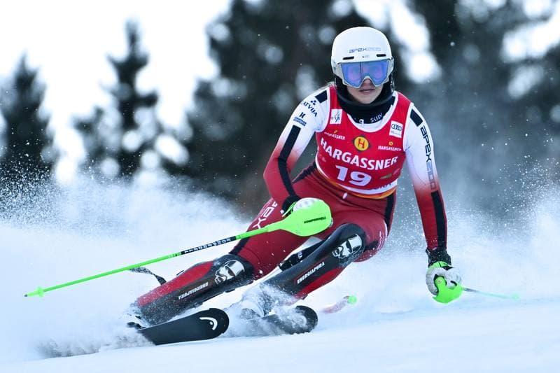 Alpine Skiing. Audi FIS World Cup. Women's Slalom. 04.01.2026