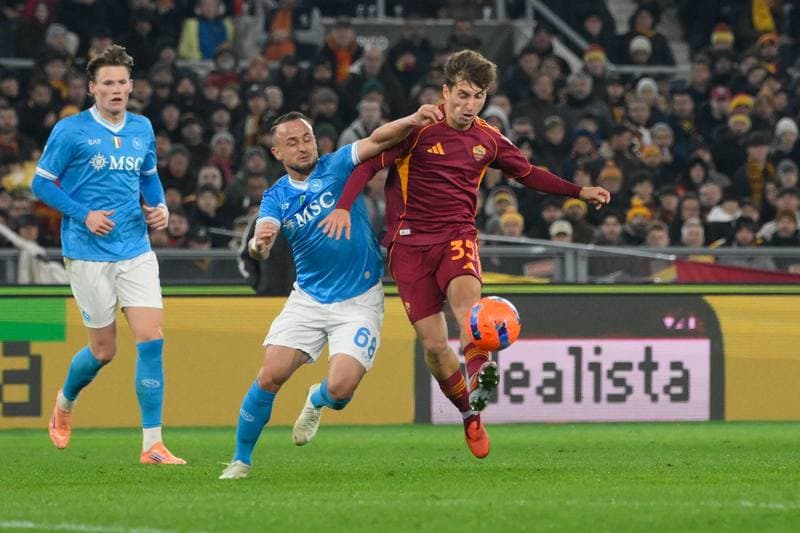 Football. Serie A. AS Roma - SSC Napoli. 30.11.2025