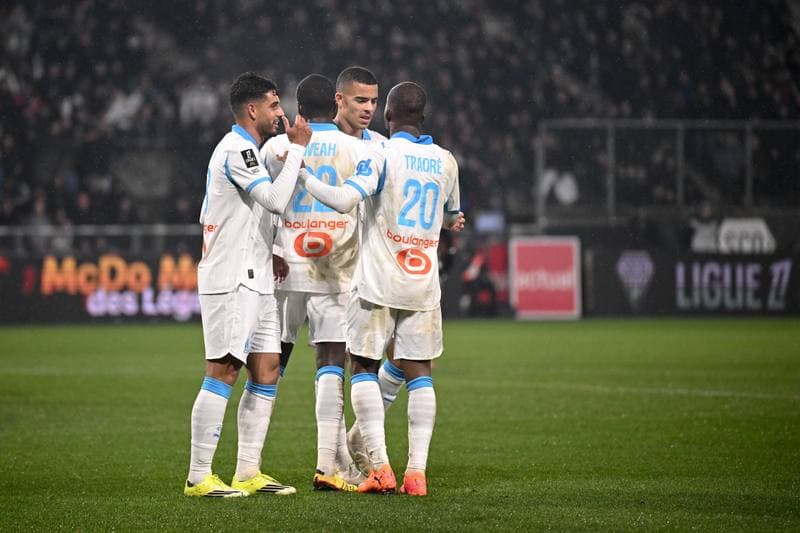 Football. Ligue 1 McDonald's. Angers SCO - Olympique de Marseille. 17.01.2026