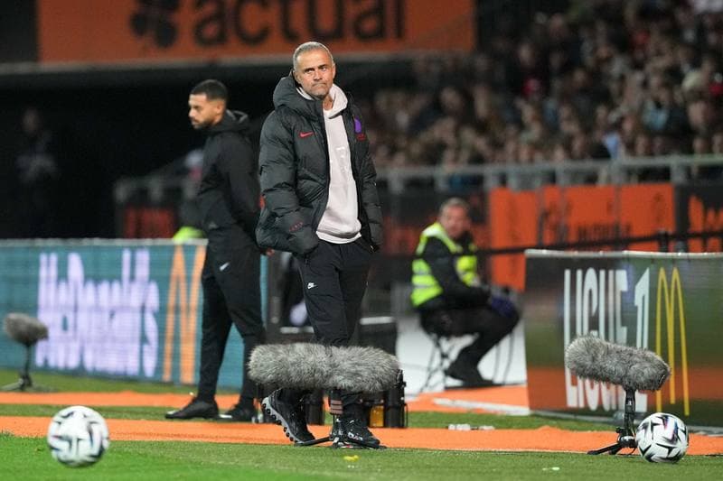 Football. Ligue 1. FC Lorient - Paris Saint-Germain. 29.10.2025
