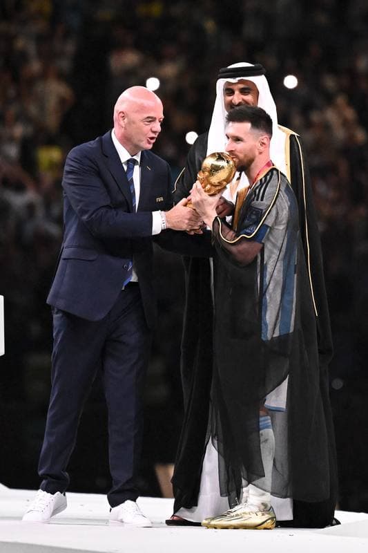 Football. FIFA World Cup. Argentina - France. 18.12.2022