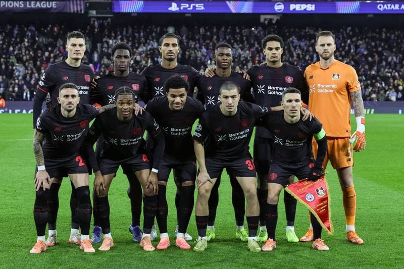 Football. UEFA Champions League. Manchester City - Bayer 04 Leverkusen. 25.11.2025