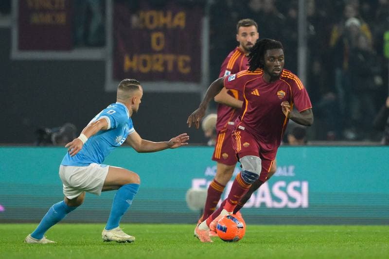 Football. Serie A. AS Roma - SSC Napoli. 30.11.2025