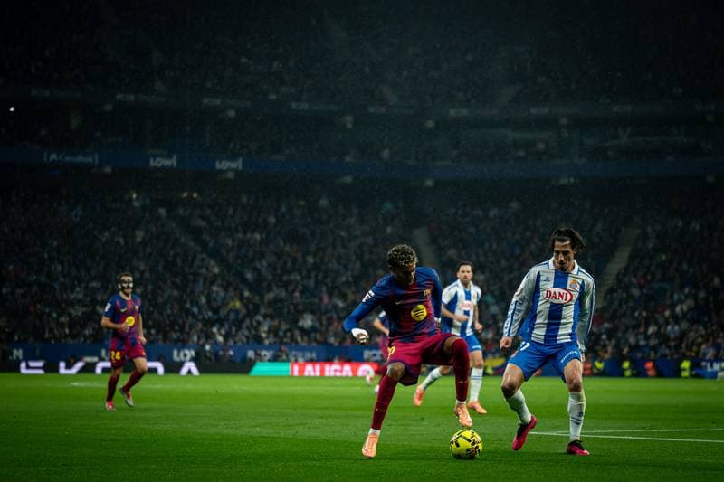 Football. La Liga. RCD Espanyol - FC Barcelona. 03.01.2026