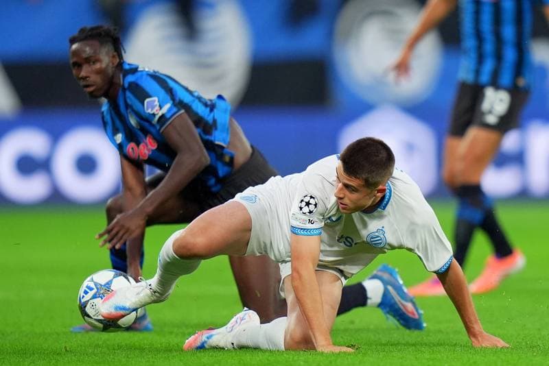 Football. UEFA Champions League. Atalanta - Club Brugge. 30.09.2025