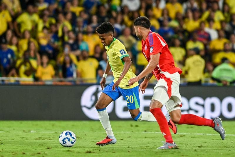 Football. FIFA World Cup Qualifiers. Brazil - Chile. 04.09.2025