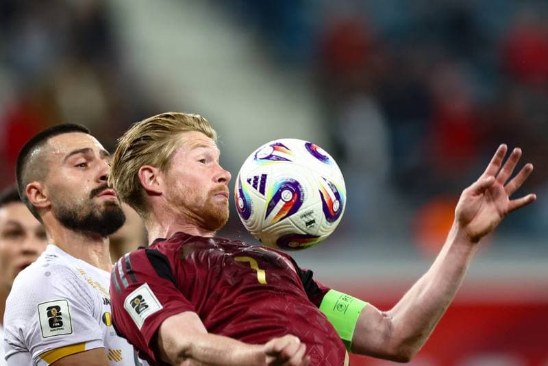 Football. FIFA World Cup Qualifiers. Belgium - North Macedonia. 10.10.2025