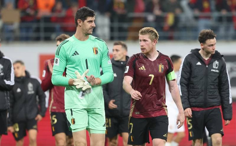 Football. FIFA World Cup Qualifiers. Belgium - North Macedonia. 10.10.2025