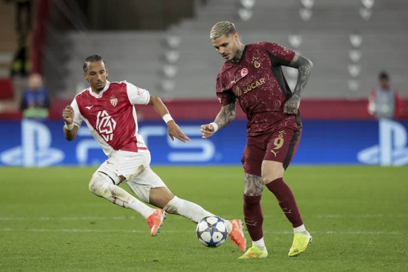 Football. UEFA Champions League. AS Monaco - Galatasaray. 09.12.2025