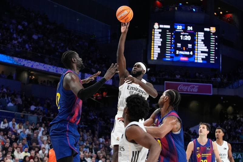 Basketball. Liga Endesa ACB. Real Madrid - FC Barcelona. 04.01.2025