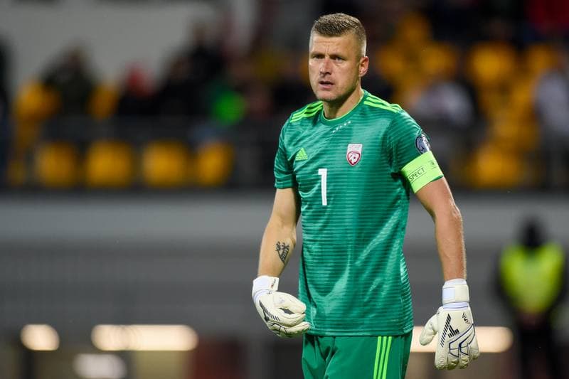 Football. UEFA Euro 2020 Qualifiers. Latvia - Poland. 10.10.2019