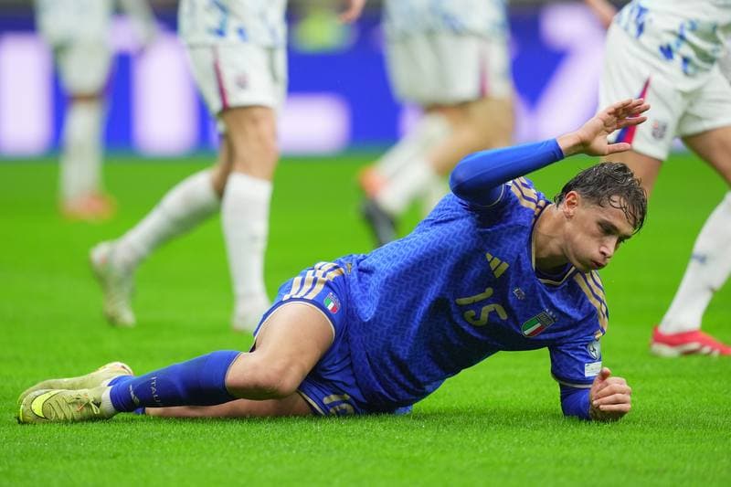 Football. FIFA World Cup Qualifiers. Italy - Norway. 16.11.2025