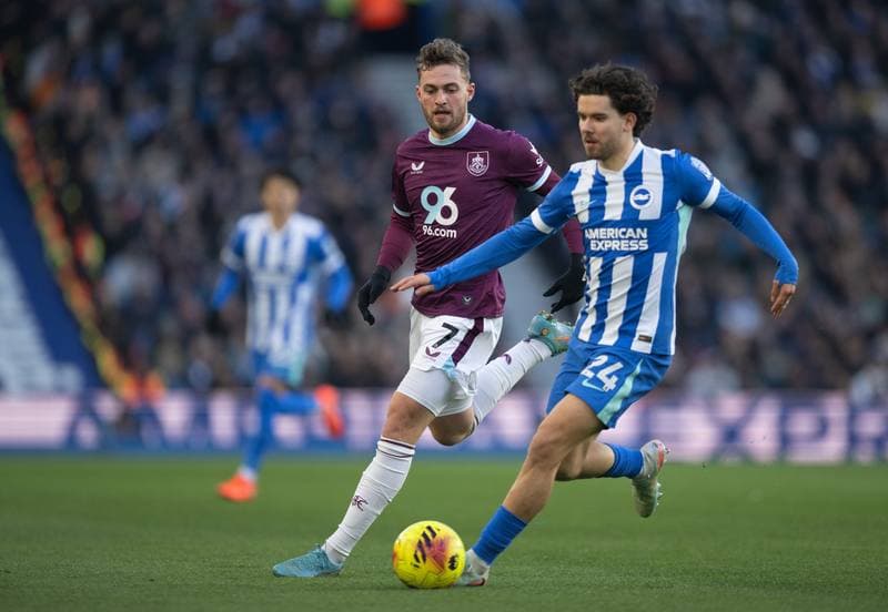 Football. Premier League. Brighton and Hove Albion - Burnley. 03.01.2026