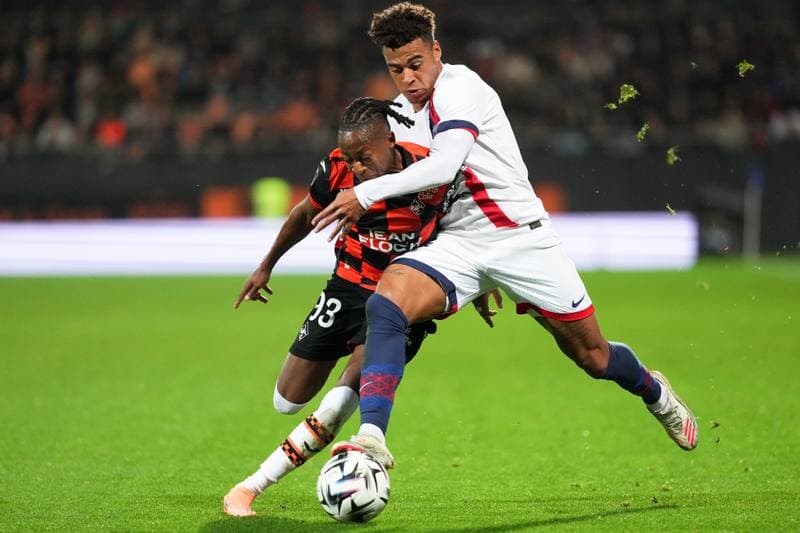 Football. Ligue 1. FC Lorient - Paris Saint-Germain. 29.10.2025