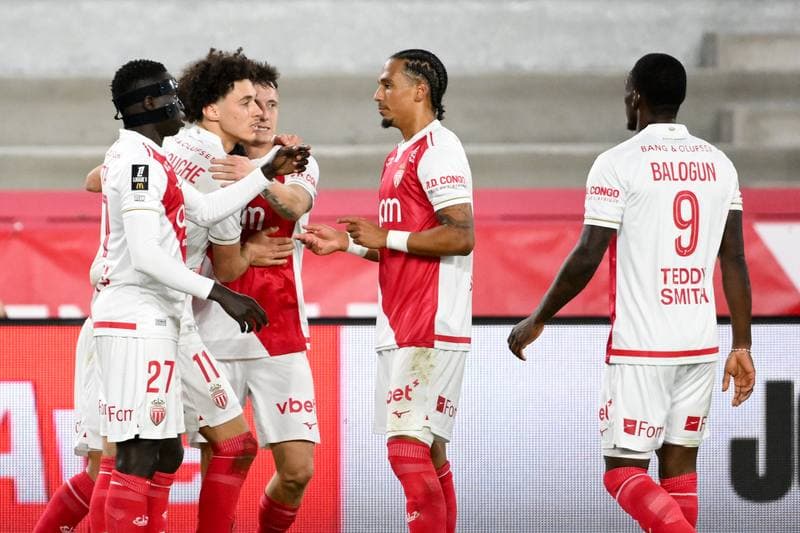 Football. Ligue 1. AS Monaco - Paris Saint-Germain. 29.11.2025