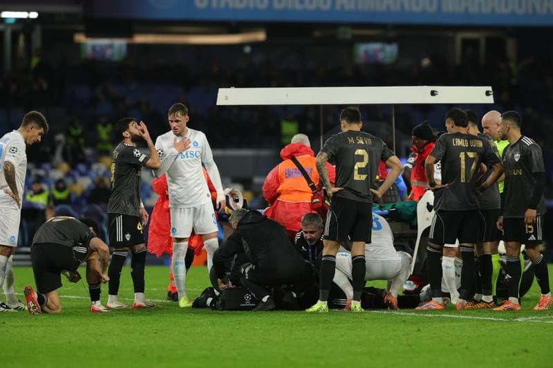 Football. UEFA Champions League. Napoli - Qarabag. 25.11.2025
