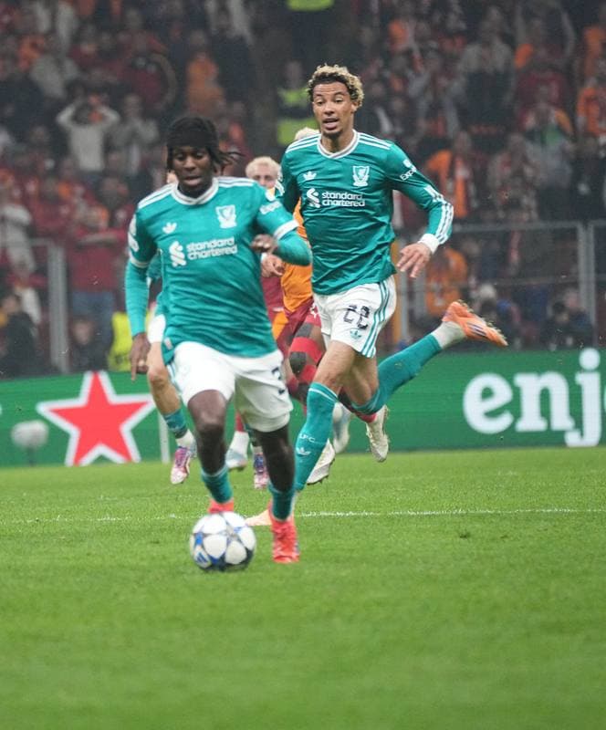 Football. UEFA Champions League. Galatasaray - Liverpool. 30.09.2025