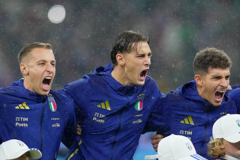 Football. FIFA World Cup Qualifiers. Italy - Norway. 16.11.2025
