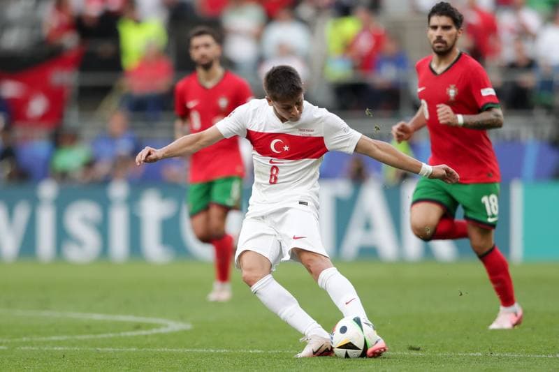 Football. UEFA EURO 2024 Final. Turkiye - Portugal. 22.06.2024