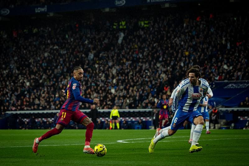Football. La Liga. RCD Espanyol - FC Barcelona. 03.01.2026