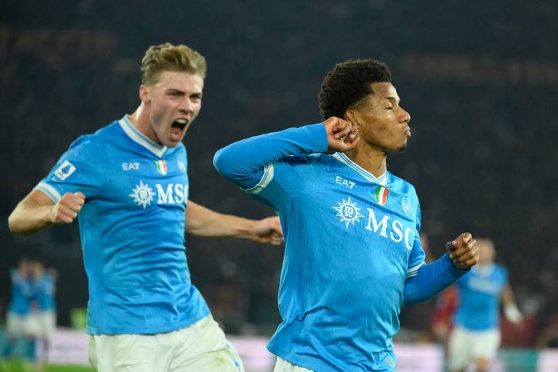 Football. Serie A. AS Roma - SSC Napoli. 30.11.2025