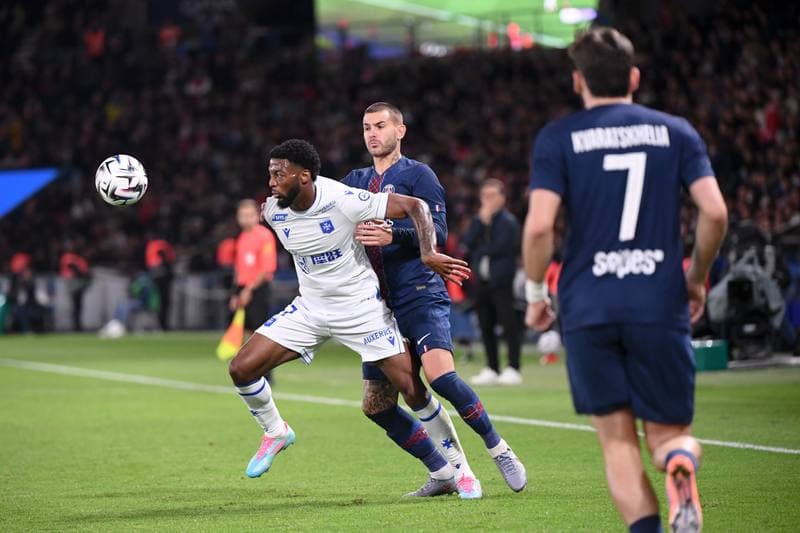 Football. Ligue 1. Paris Saint-Germain - AJ Auxerre. 27.09.2025