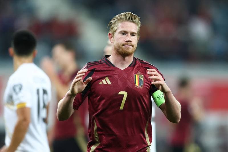Football. FIFA World Cup Qualifiers. Belgium - North Macedonia. 10.10.2025