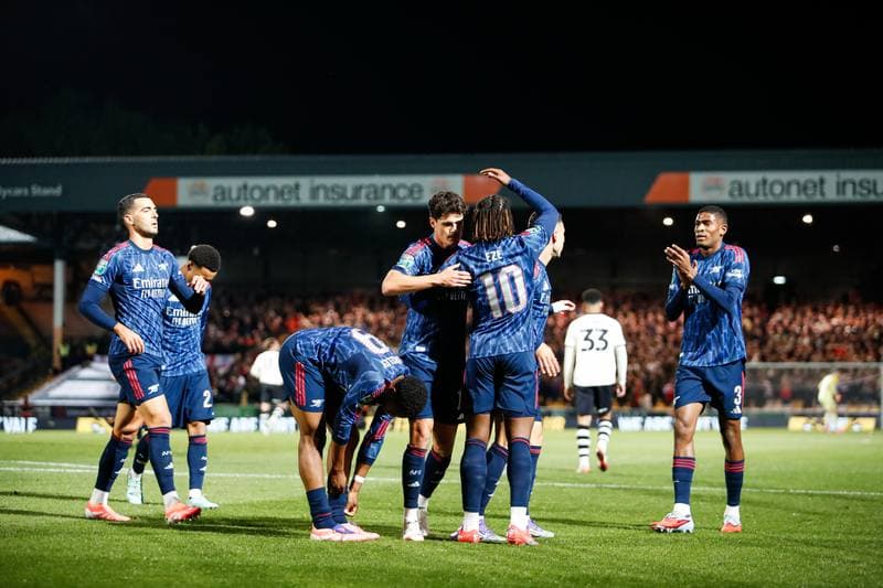 Football. Carabao Cup. Port Vale - Arsenal. 24.09.2025