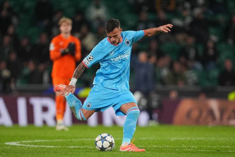 Football. UEFA Champions League. Sporting CP - Club Brugge. 26.11.2025