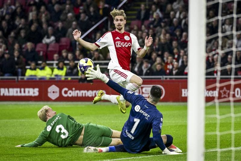 Football. Eredivisie. AFC Ajax - FC Groningen. 30.11.2025