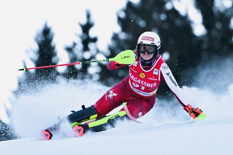 Alpine Skiing. Audi FIS World Cup. Women's Slalom. 04.01.2026