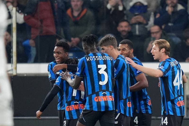 Football. Serie A. Atalanta - AC Milan. 28.10.2025