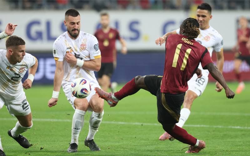 Football. FIFA World Cup Qualifiers. Belgium - North Macedonia. 10.10.2025