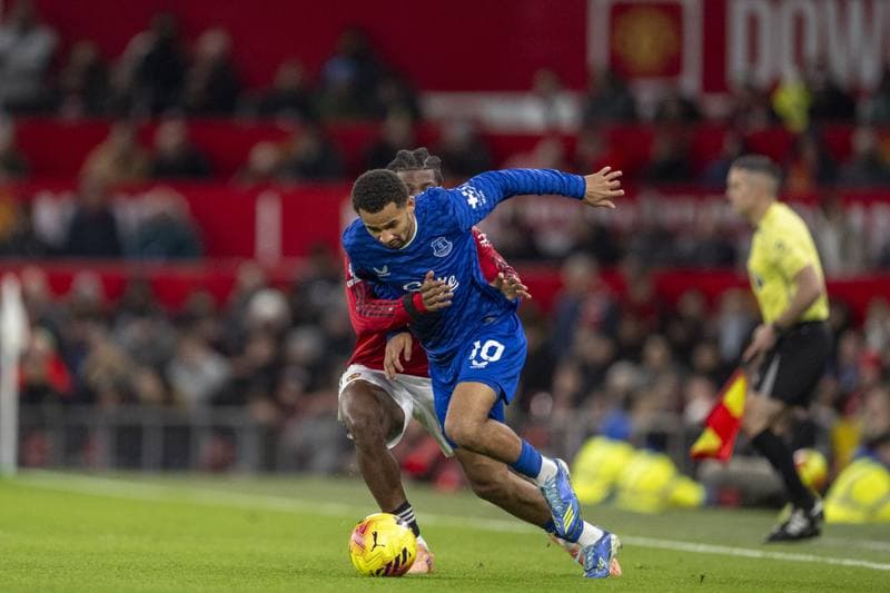 Football. Premier League. Manchester United - Everton. 24.11.2025