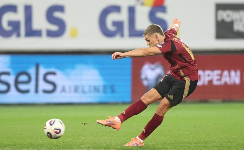 Football. FIFA World Cup Qualifiers. Belgium - North Macedonia. 10.10.2025
