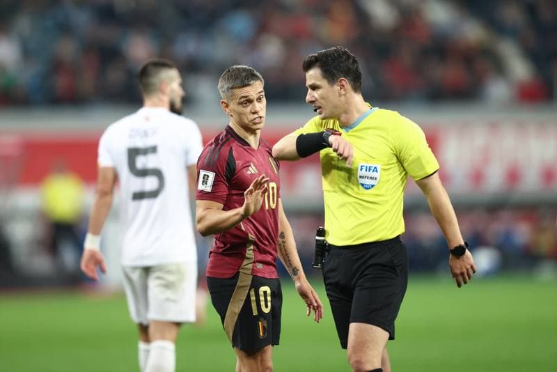 Football. FIFA World Cup Qualifiers. Belgium - North Macedonia. 10.10.2025