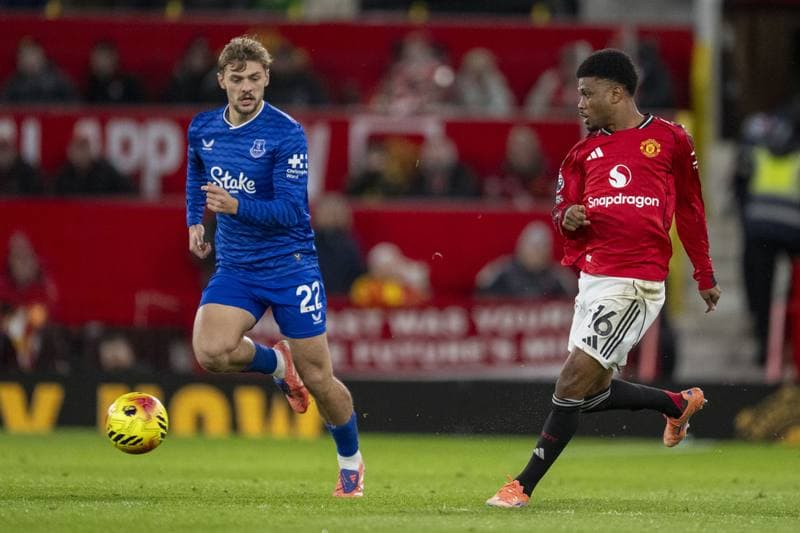 Football. Premier League. Manchester United - Everton. 24.11.2025