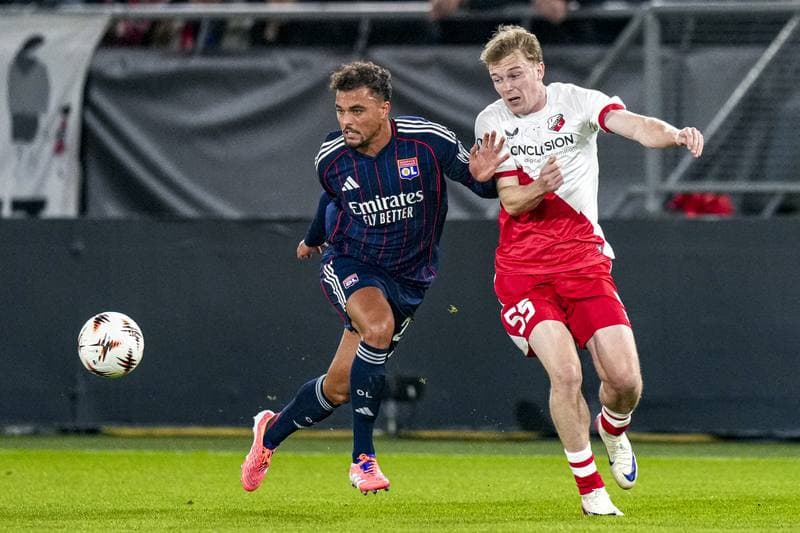 Football. UEFA Europa League. FC Utrecht - Olympique Lyon. 25.09.2025